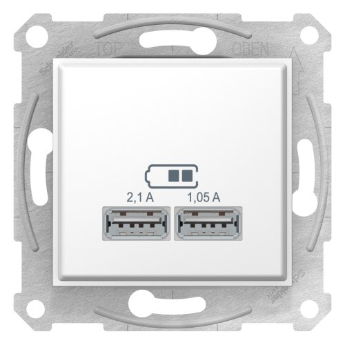 USB РОЗЕТКА SEDNA SEDNA 2,1A БЕЛАЯ