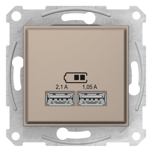 USB РОЗЕТКА SEDNA 2,1A ТИТАН