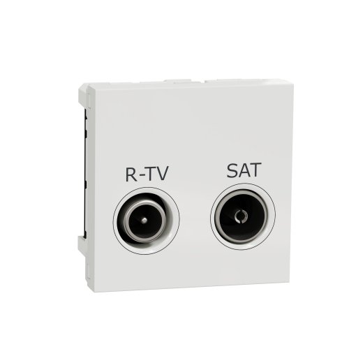 Розетка HD15 female (VGA) 1 модуль белый
