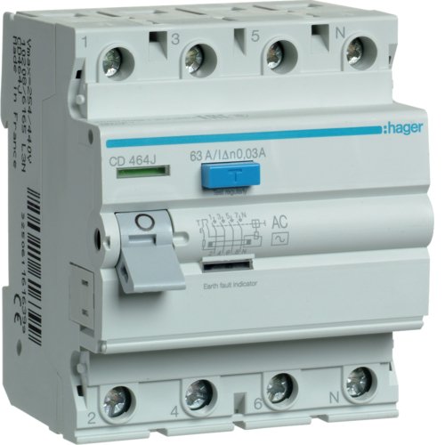 ПЗВ 4P 63A 30mA AC