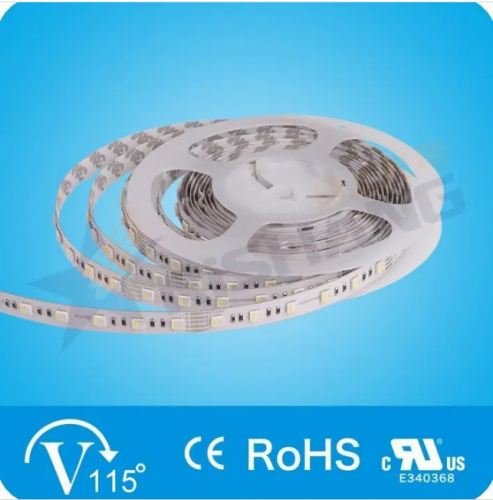LED лента RISHANG 60-5050-24V-IP20 12.9/4.7W RGB+4000K 5м (RD0260AC-A)