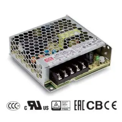 Блок питания Mean Well 76.8W DC24V IP20 (LRS-75-24)