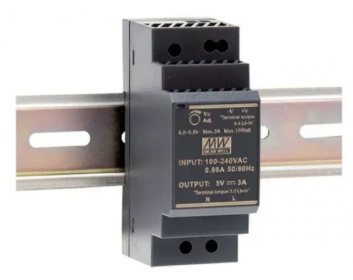 Блок питания Mean Well на DIN-рейку 36W 24V IP20 (HDR-30-24)