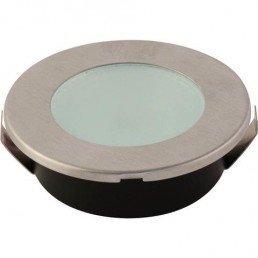 Светильник встраиваемый LED 2W 4200K 100Lm 185-264V d-65мм мат.хром круг.