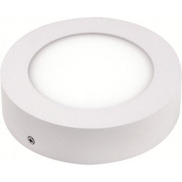 Світильник накладний LED 12W 4200K 840Lm 165-260V d-160мм білий кругл.