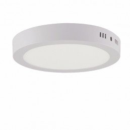 Світильник накладний LED 18W 6000K 1300Lm 165-260V d-210мм білий кругл.