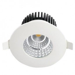 Світильник вбудований LED IP65 6W 4200K 410Lm 100-240V d-90мм білий кругл.