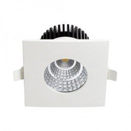 Світильник вбудований LED IP65 6W 4200K 410Lm 100-240V 90мм білий квадратн.