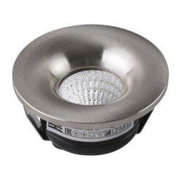 Світильник вбудований LED 3W 4200K 210Lm 85-265V d-48,5мм мат.хром кругл.
