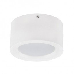 Світильник накладний LED 10W 4200K 700Lm 185-264V d-140мм h-75мм білий кругл.