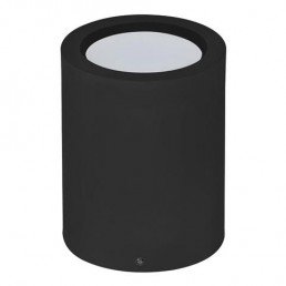 Світильник накладний LED 10W 4200K 700Lm 185-264V d-140мм h-162мм чорний кругл.