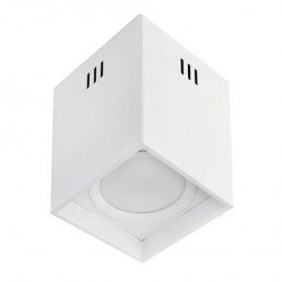 Светильник накладной LED 10W 4200K 700Lm 185-264V 136мм h-120мм белый квадрат.