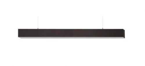 Люстра LED 40W 4000K 3200Lm 170-265V 30х1185мм черная
