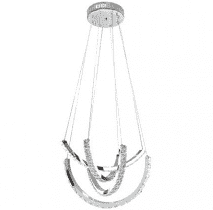Люстра LED 33W 4000K 2310Lm 180-260V 450х1200мм кришталь