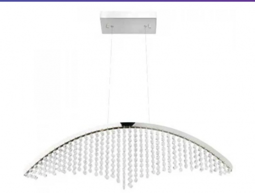 Люстра LED 12W 4000K 840Lm 180-260V 410х1200мм кришталь