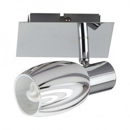 Светильник потолочный 1xE14 220-240V 120mm хром