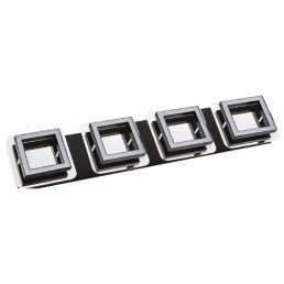 Світильник стельовий LED 4*5W 4000K 1200Lm 220-240V 600x120мм хром