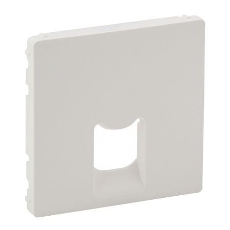 Лицьова панель розетки RJ11 / RJ45 Білий, Valena LIFE
