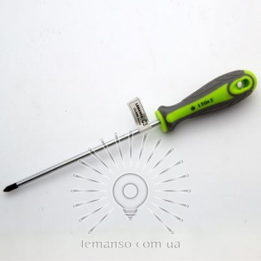 Викрутка LEMANSO PH1x150 LTL40005 сіро-зелена
