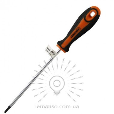 Викрутка LEMANSO TH15x150 LTL50010 помаранчево-чорна