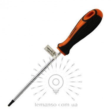 Викрутка LEMANSO TH25x150 LTL50012 помаранчево-чорна