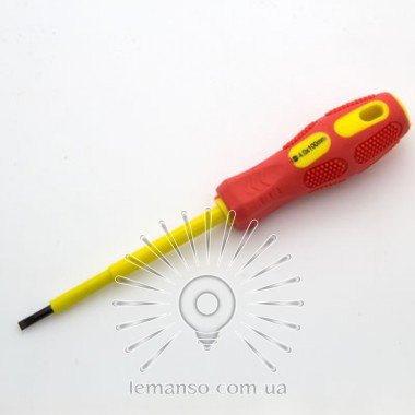 Викрутка діелектрична до 380V LEMANSO 31х104мм LTL60002