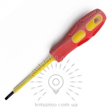 Викрутка діелектрична до 380V LEMANSO 6.5х100мм LTL60014