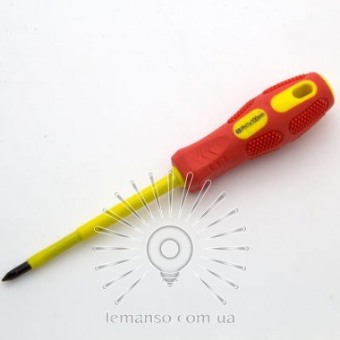Викрутка діелектрична до 380V LEMANSO 31х104мм LTL60005