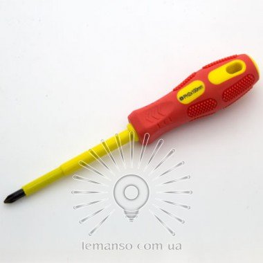 Викрутка діелектрична до 380V LEMANSO 34х114мм LTL60006