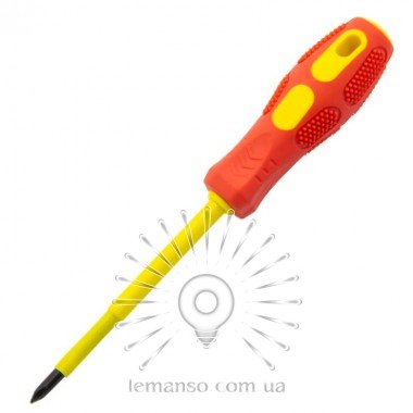 Викрутка діелектрична до 380V LEMANSO PH3х150мм LTL60015