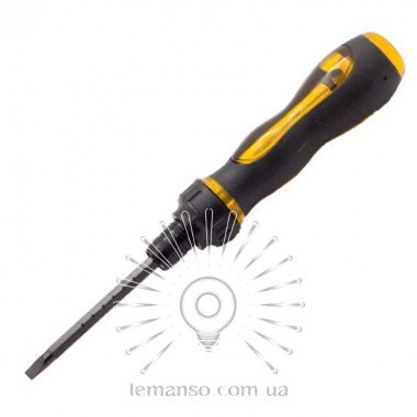 Викрутка двостороння регульована LEMANSO LTL10063