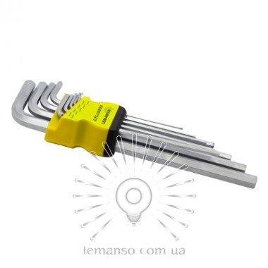 Набір шестигранних ключів 9шт. LEMANSO LTL10002