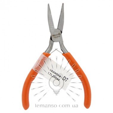 Довгогубці вигнуті LEMANSO 5" LTL20044 помаранчеві