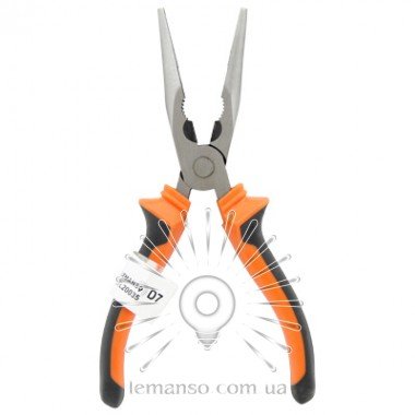 Довгогубці прямі LEMANSO 7" LTL20035 помаранчево-чорні