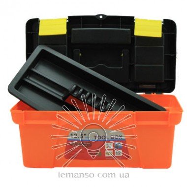 Ящик для інструментів 12,5" 385*215*195мм LEMANSO LTL13006 пластик