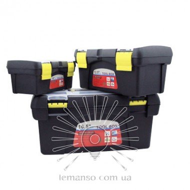 Ящик для інструментів 3 в 1 10"+12,5"+16,5" LEMANSO LTL13008