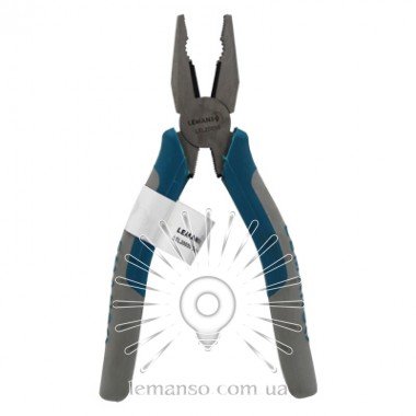 Плоскогубці LEMANSO 6" LTL20055 бірюзовий, CRV60
