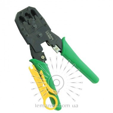 Обжимка (крімпер) Lemanso RJ10, RJ11, RJ45 LTL15006
