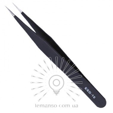 Антистатичний пінцет LEMANSO LTL1610 (ESD-10)