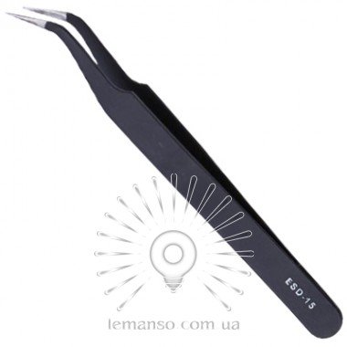 Антистатичний пінцет LEMANSO LTL1615 (ESD-15)