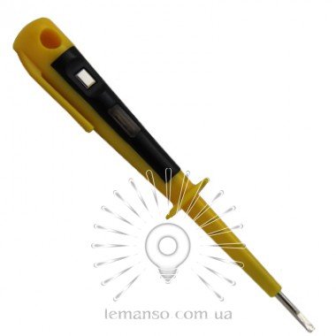 Викрутка - індикатор напруги 100-500V LEMANSO 3.5x150мм LTL10112