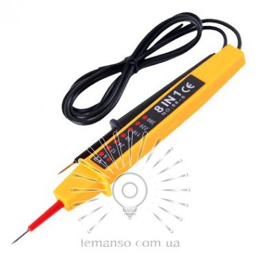 Викрутка-індикатор напруги 6-380V LEMANSO 2.0x185мм LTL10071

