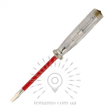 Викрутка-індикатор напруги AC100-500V LEMANSO 4.0x155мм LTL10067