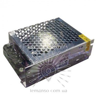 Блок живлення метал LEMANSO для LED стрічки 12V 100W IP20 / LM824 115x78x37mm
