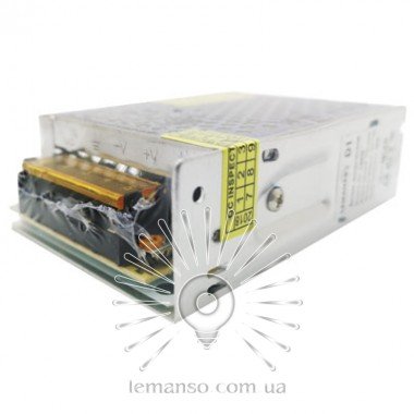Блок живлення метал LEMANSO для LED стрічки 12V 60W / LM820 110x78x38mm