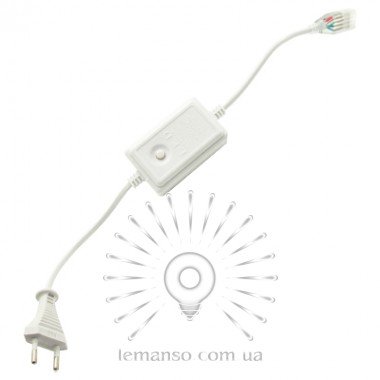 Контролер LEMANSO для дюралайт стрічки RGB тільки з кнопкою / LM9508