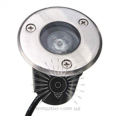 Світильник LED тротуарний Lemanso 1LED 1W 50LM 85-265V 6500K / LM3706 (LM14)
