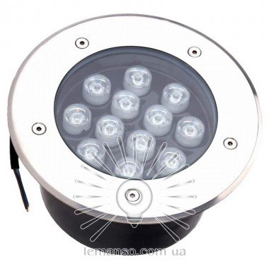 Світильник LED тротуарний Lemanso 12LED 12W 600LM 6500K / LM3705 (LM13)