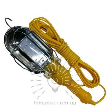 Переноска гаражна LED 7W 600Lm 10м жовта Lemanso / LMA312